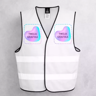 Kamizelka odblaskowa z nadrukiem | SprintShirt