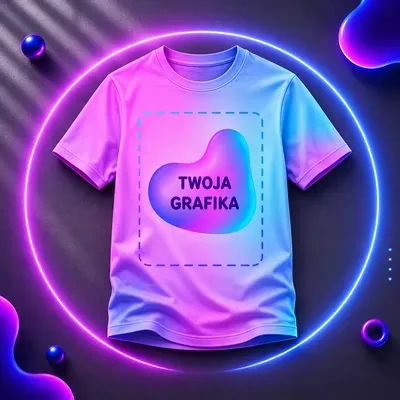 Koszulka fullprint męska T-shirt – wygodna i uniwersalna | SprintShirt