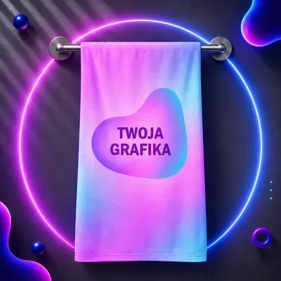 Ręcznik fullprint z własnym nadrukiem – personalizowany | SprintShirt