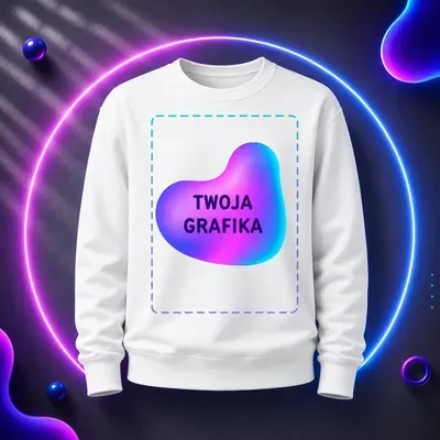 Bluza wciągana unisex - uniwersalny krój | SprintShirt
