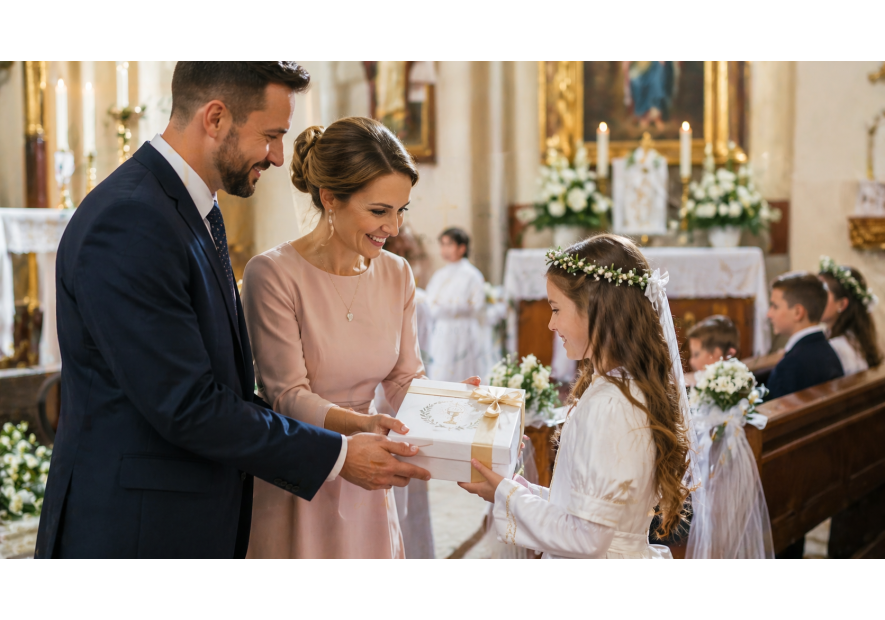 Prezent z nadrukiem na chrzest, komunię i bierzmowanie – co wybrać?